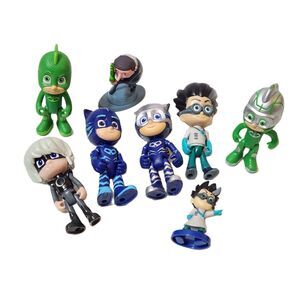 PJ Masks Mini Figurines Lot – Preschool Toy Set